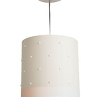 Lustre Pendente Infantil Pérolas - 25x25 Branco