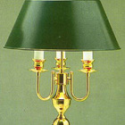 Lustre Pendente Inglês 3 Braços Curvo T011 Golden Art