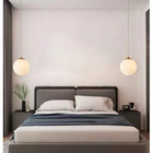 Lustre Pendente Iuminação Luminária Cor Dourado Globo Vidro O