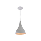 Lustre Pendente Jade 1 Lamp E27 Branco/gold - 3122 Br/gld