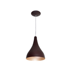 Lustre Pendente Jade 1 Lamp E27 Marrom/gold - 3122 Mar/gld