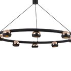 Lustre Pendente Led 10x5w 3000k 2400lm Oto Bella Iluminação P