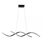 Lustre Pendente Led 35w 4000k Preto Lp201p Moderno Nitrolux