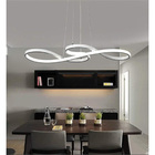 Lustre Pendente Led 3 Em 1 Arco Infinito Perfil Decoraçao Rec