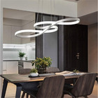 Lustre Pendente Led 3 Em 1 Arco Infinito Perfil Decoraçao Rec