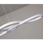 Lustre Pendente Led 3 Em 1 Arco Infinito Perfil Decoraçao Rec