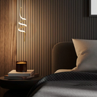 Lustre Pendente Led Deli 10w Ouro Fosco 3000k