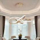 Lustre Pendente Led Flux 45w Dourado 3 Em 1 Bivolt Design Mod