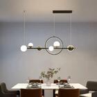 Lustre Pendente Led Stellar Preto Moderno Com 3 Cores De Luz