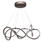 Lustre Pendente Led Tep Marrom 2083 Nordecor