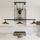 Lustre Pendente Loft Retrô Nordic Luminária Prato Moderno Ind