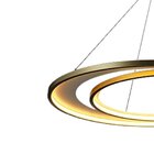 Lustre Pendente Loop 2,2cm 1x76w 3000k 2280lm Led Branco