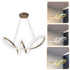 Lustre Pendente Loop De Led 45w Design Moderno 3 Em 1 Bivolt