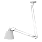 Lustre Pendente Luminária Articulada Branca Scope Bella 142cm