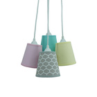 Lustre Pendente Luminária Bebê Cacho Colmeia Bivolt