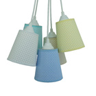 Lustre Pendente Luminária Cacho Candy Arabescos Colors Bivolt