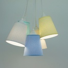 Lustre Pendente Luminária Cacho Candy Arabescos Colors Bivolt