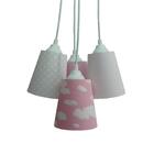 Lustre Pendente Luminária De Teto Quarto Infantil Cacho Nuven