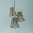 Lustre Pendente Luminária Paris Nude Clássico Bivolt