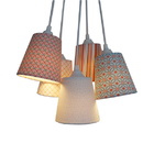 Lustre Pendente Luminária Quarto Bebê Estampas Rosa E Azul