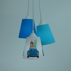 Lustre Pendente Luminária Quarto Infantil Surf E Fusca Bivolt