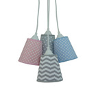 Lustre Pendente Luminária Quarto Sala Poás E Chevron Bivolt