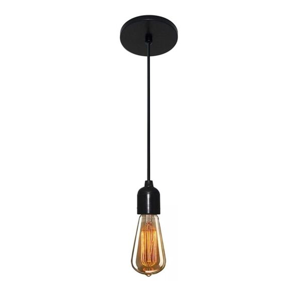 Lustre Pendente Luminária Retro Md-4149 Suporte Para Lâmpada