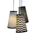 Lustre Pendente Luminária Sala Quarto Escritório Preta Bivolt