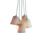 Lustre Pendente Luminária Teto Cacho Quarto Sala Escritório B