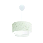 Lustre Pendente Luminária Teto Cúpula Ø40x28 Varias Cores Md8