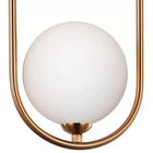 Lustre Pendente Luminaria Teto E27 Globo Oval Decoraçao Moder