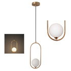 Lustre Pendente Luminaria Teto E27 Globo Oval Decoraçao Moder