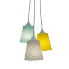 Lustre Pendente Luminária Teto Quarto Bebê Colors Bivolt