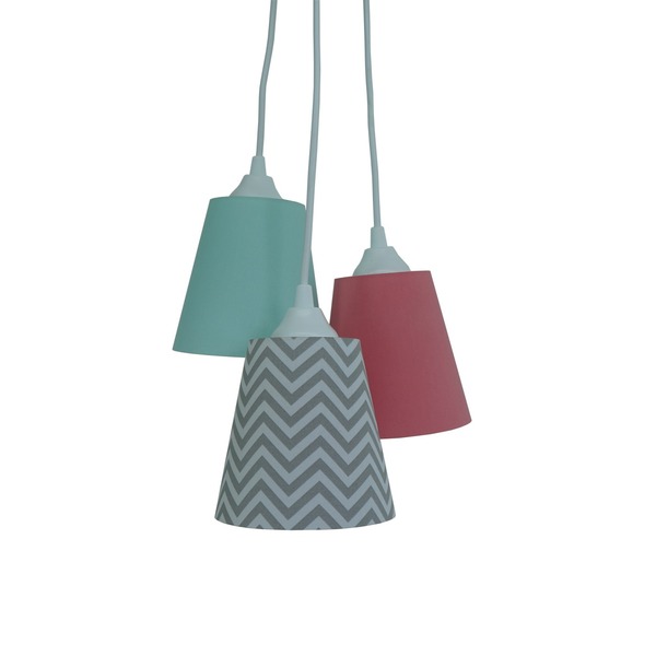 Lustre Pendente Luminária Teto Quarto Criança Sala Bivolt