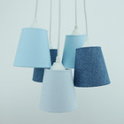 Lustre Pendente Luminária Teto Quarto Sala Cacho Bivolt