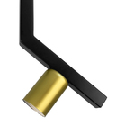 Lustre Pendente Lumix Ln1004 Preto E27 Bivolt