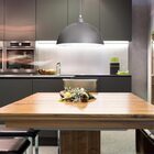 Lustre Pendente Macau 1 Lamp E27 Grafite - 3102 Grf