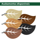 Lustre Pendente Madeira Redondo 25cm Mel