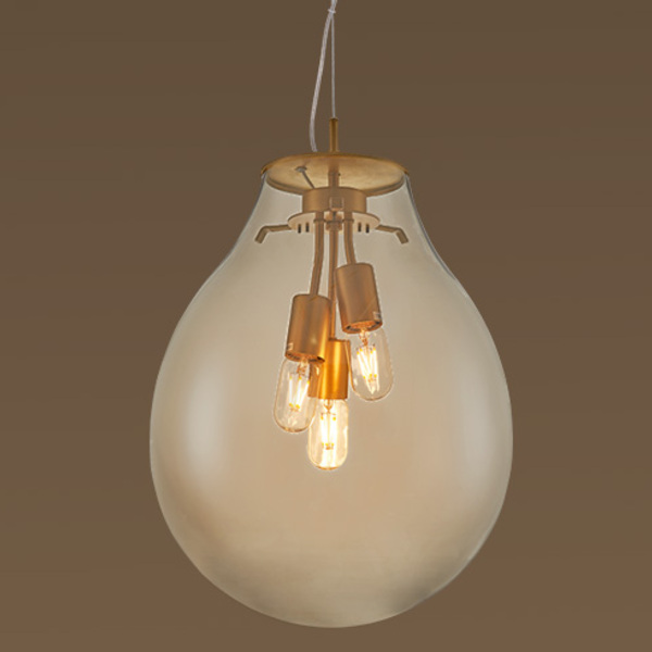 Lustre Pendente Malbec - Dn 38346 Conhaque ø480 x 2702mm