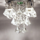 Lustre Pendente Moderno Com Peão De Cristal De 40mm 20cm Bivo