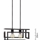 Lustre Pendente Moderno Industrial Infinity Duplo - Vesper