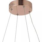 Lustre Pendente Moderno Luxo Novadecor Dourado