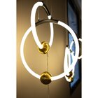 Lustre Pendente Mondo 1xled 30w Bella Iluminação Preto