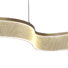 Lustre Pendente Nitrolux Acr-002d Dourado Led Bivolt