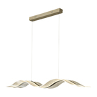 Lustre Pendente Nitrolux Acr-005 Dourado Led Bivolt Dourado 6