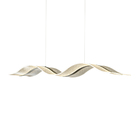 Lustre Pendente Nitrolux Acr-005 Dourado Led Bivolt Dourado 6