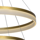 Lustre Pendente Nitrolux Acr-201d Dourado Led Bivolt