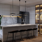 Lustre Pendente Nordecor Abbie 2572 Preto Led Bivolt Preto 25