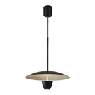 Lustre Pendente Nordecor Abbie 2572 Preto Led Bivolt Preto 25