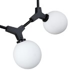 Lustre Pendente Nordecor Bheo Gr 2025 Preto G9 Bivolt